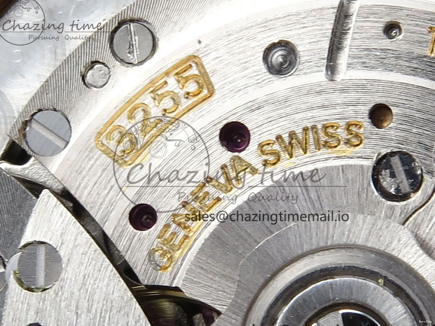 MiroTime 0129 Contemporary Day Date 128238 36mm YG KF 1:1 Best Edition YG Crystal Dial On President Bracelet A2836 (Gain Weight) 646